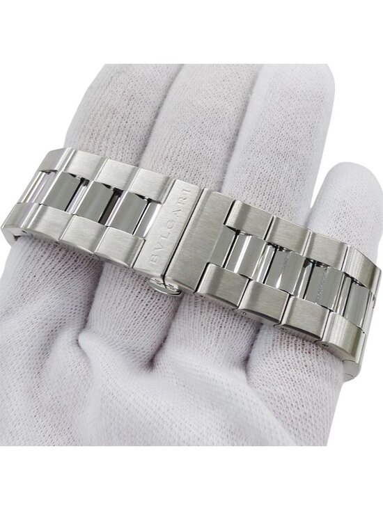 Bvlgari Watch Solotempo Quartz Stainless Steel Silver Black Polished main image 10